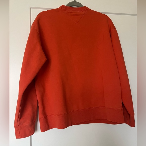 Vintage Women’s Tommy Hilfiger Sweatshirt Orange Small - Picture 2 of 5